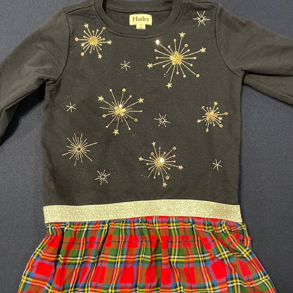 Starry dress.  Perfect for the holiday season